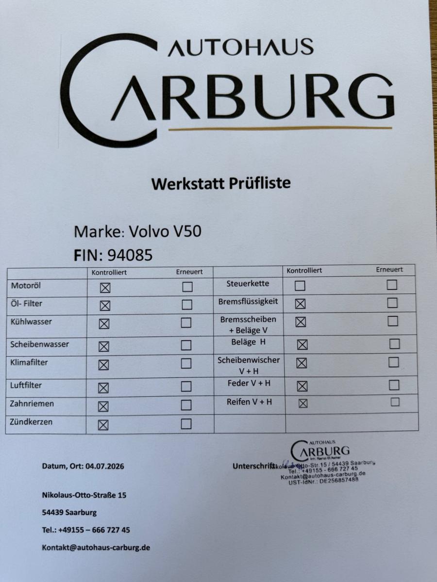 Volvo V50 2005 — photo 22