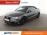 Audi A5 1.8 TFSI  *NAVI*BI-XENON*SLINE*PDC*SHZ* - mit Benzin-Antrieb: Grau, Alcantara, Cabrio