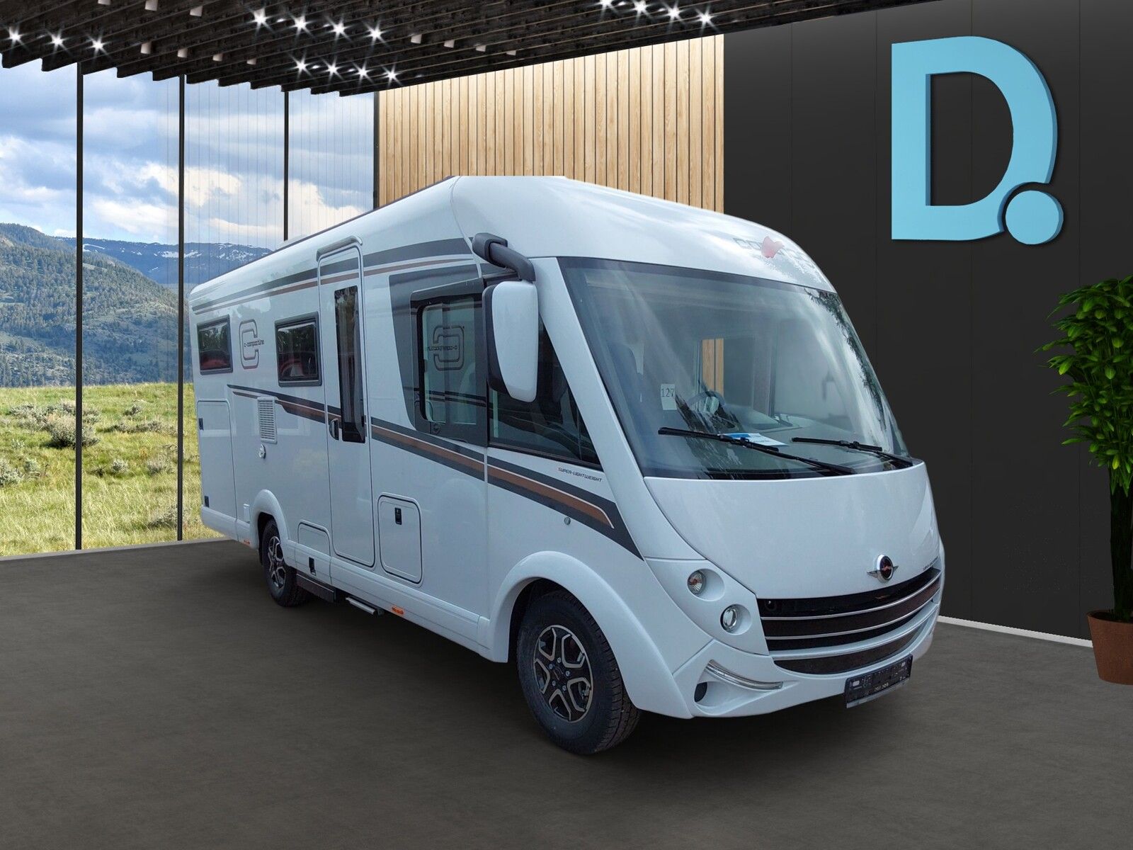 Fahrzeugabbildung Carthago c-compactline I 143 LE Fiat, TV, Navi, Rückfahrk