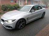 BMW 420i Cabrio wenig Kilometer - silberne BMW 420