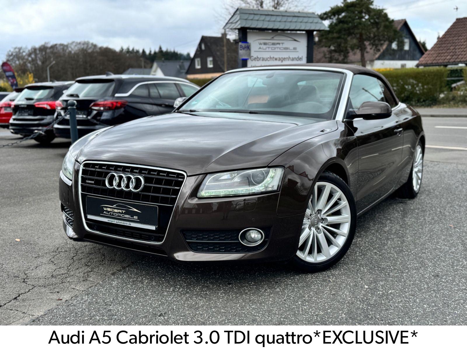 Audi A5 Cabriolet 3.0 TDI quattro*EXCLUSIVE*