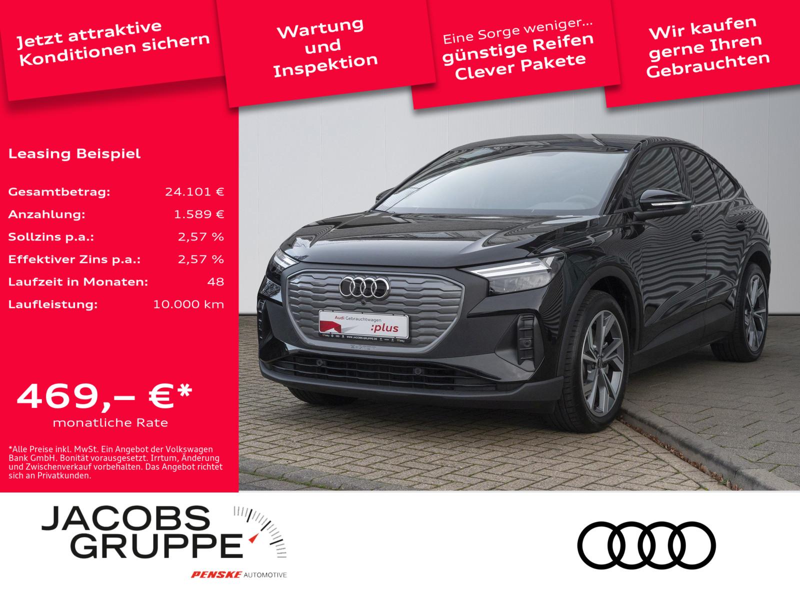 Audi Q4 Sportback 45 e-tron ACC*AHK*RFK*LED*WÄRMEPUMP