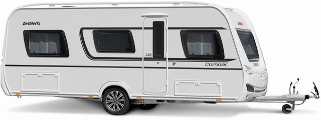 Dethleffs Camper 730 FKR 2500 kg+Stockbett 2x2+Dusch-P+vie