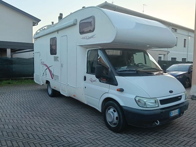 Ford transit rohmer mansardato 6 posti