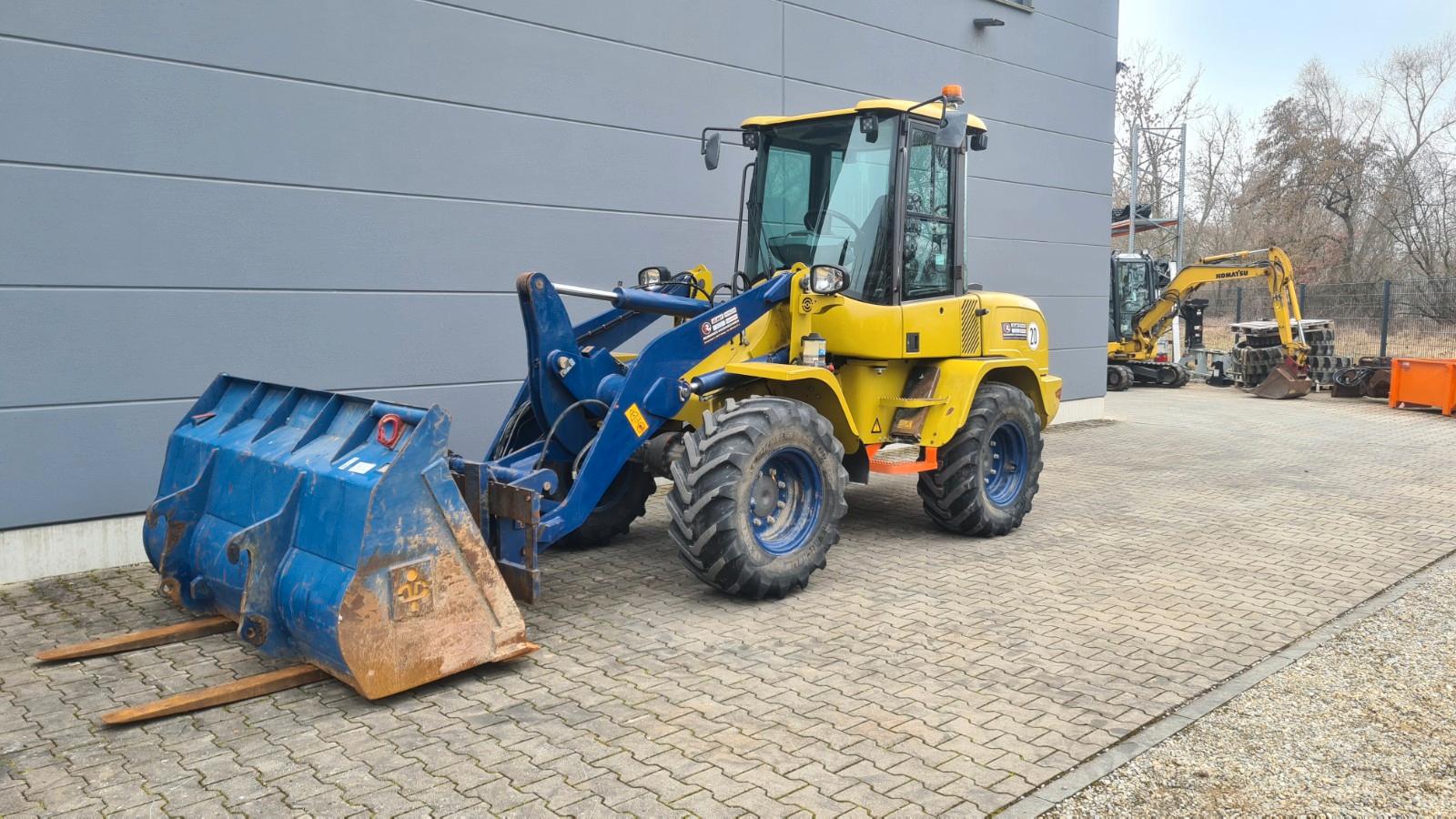 Volvo L35G - Schaufel + Gabel - Zentralschmierung