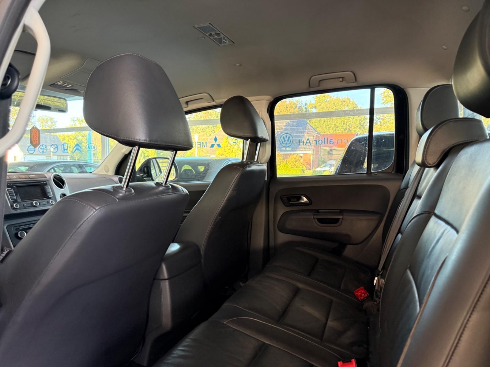 Volkswagen Amarok 2.0 BiTDI 163 ch Highline DoubleCab 4Motion • Cuir • GPS • Attelage 3 t • 19"