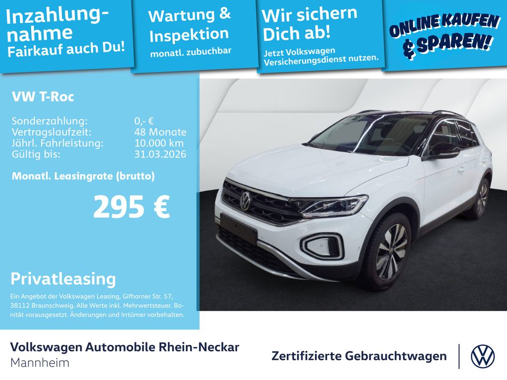 T-Roc 2.0 TDI GOAL DSG Navi AHK Kamera uvm