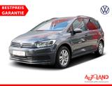 Volkswagen Touran 1.5 TSI Comfortline Navi ACC Sitzheizung - mit Benzin-Antrieb: Grau, Van