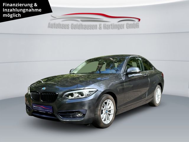 BMW 218 i Coupe Sport Line Navi Soundsystem LED Fahr