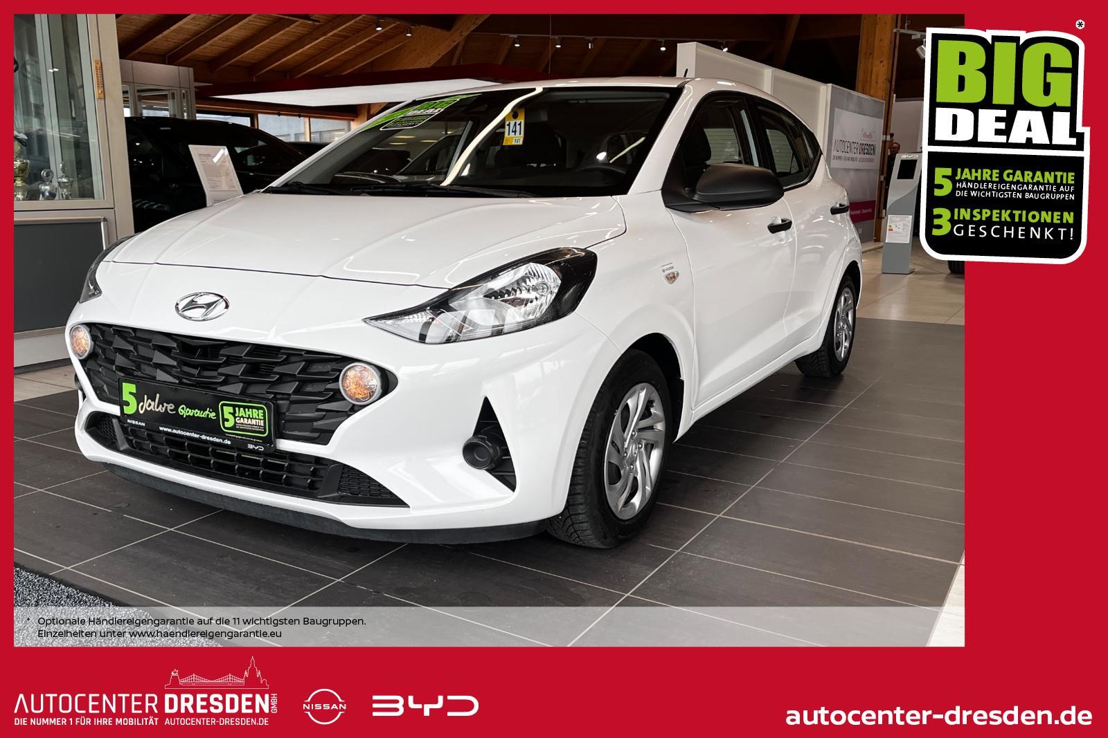 Hyundai i10 1.0 Select Klima Fernlichtass.+SpurH+Tempoma