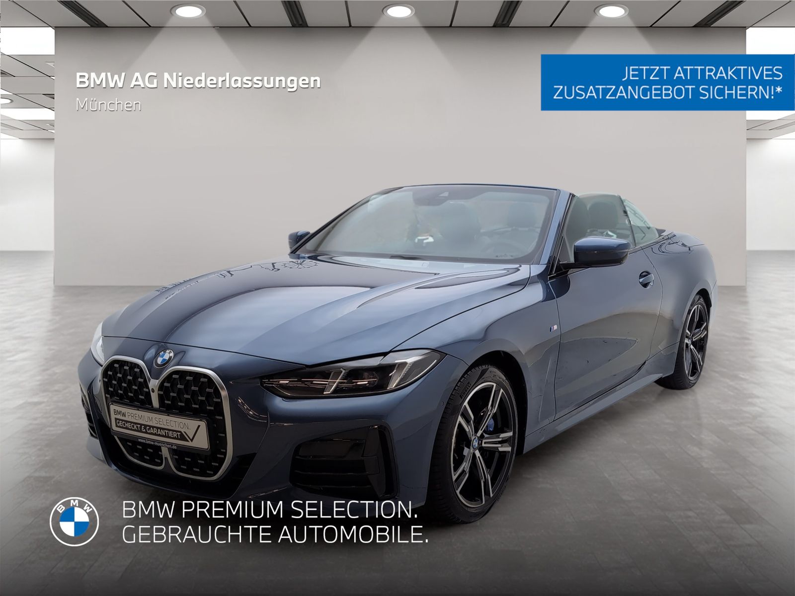 BMW 420i Cabrio M Sport AHK LiveCockpitProf Kamera