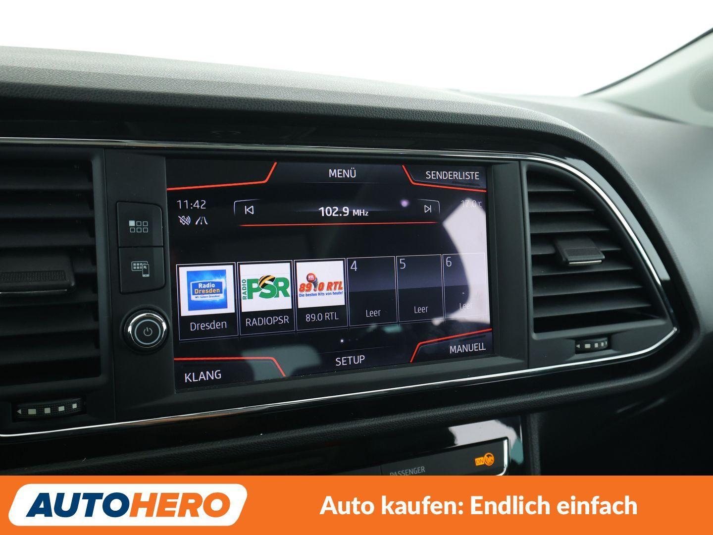 Seat Leon 1.8 TSI FR Aut.*LED*NAVI*TEMPO*PDC*SHZ*
