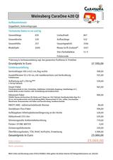 Weinsberg CaraOne 420 QD *2026* grosser Kühlschrank - Wohnwagen Groß