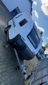 Adria Action 391 LH (Mod 26) mit Vorzelt, TV & Zubehör - Separate Dusche Wohnwagen Mit