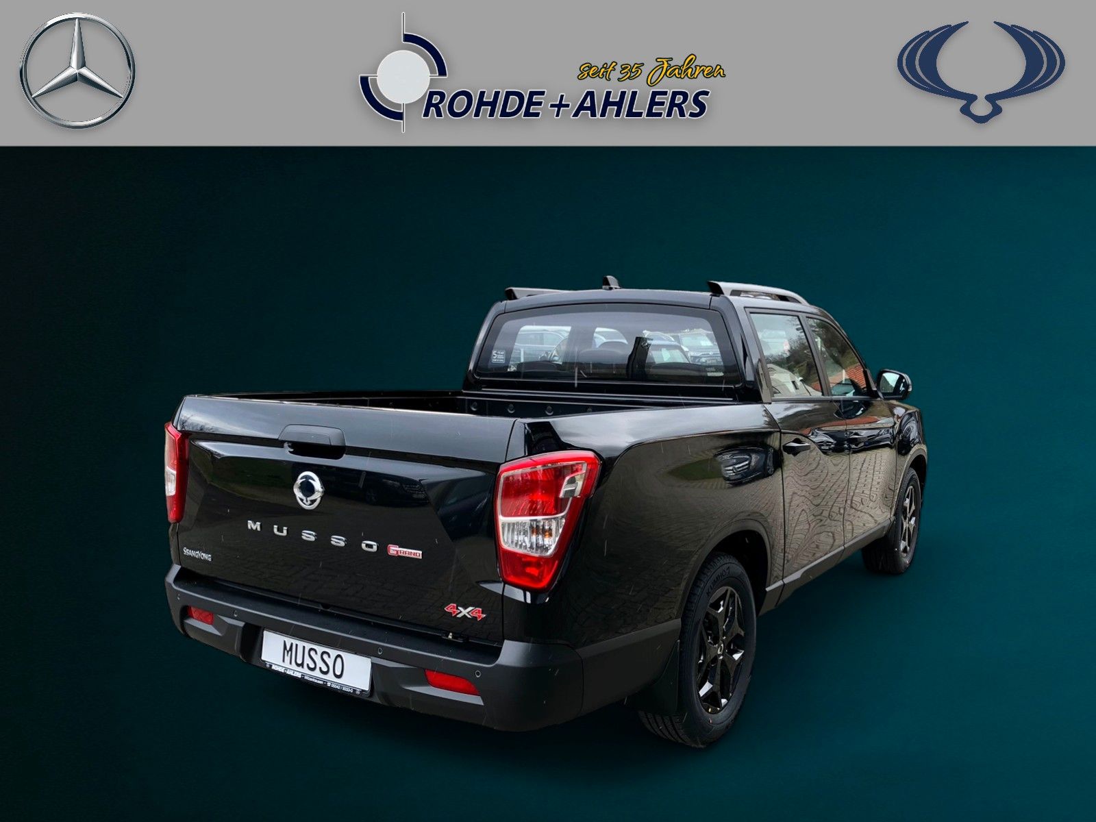 Fahrzeugabbildung Ssangyong Musso Grand Blackline 2,2 4WD 18ZOLL ALU+SD+SHD