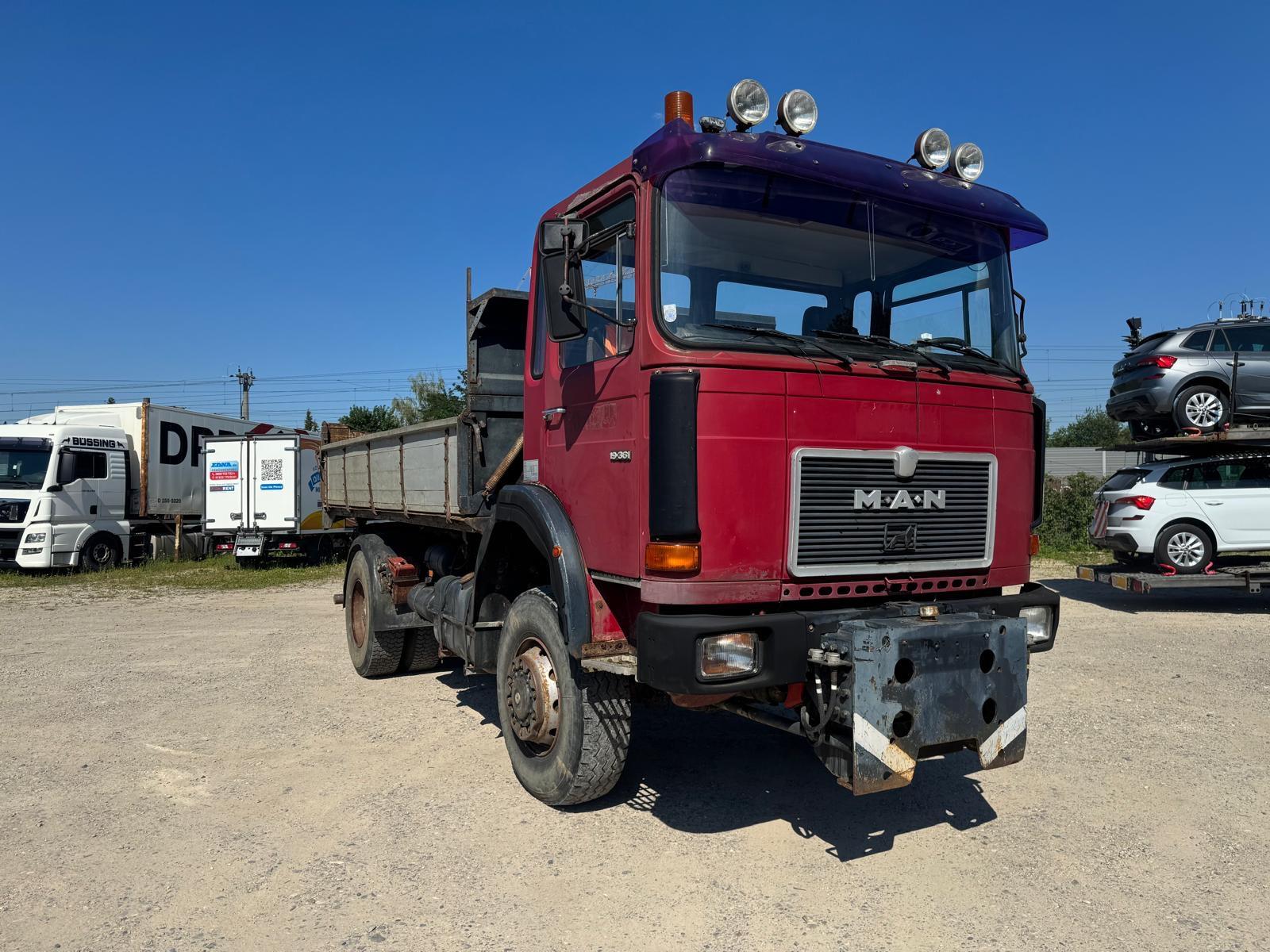 MAN F8 - 19.361 AK 4x4 - 3S. Kipper