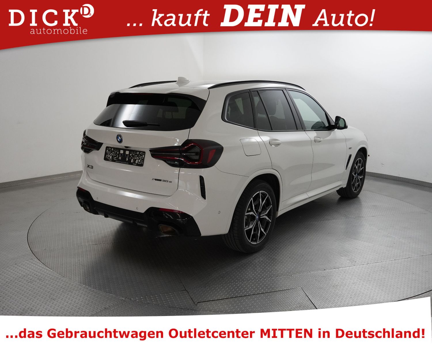 Fahrzeugabbildung BMW X3 xDr 30e M SPORT Aut. SHADO+PROF+VIRTU+KAM+19"