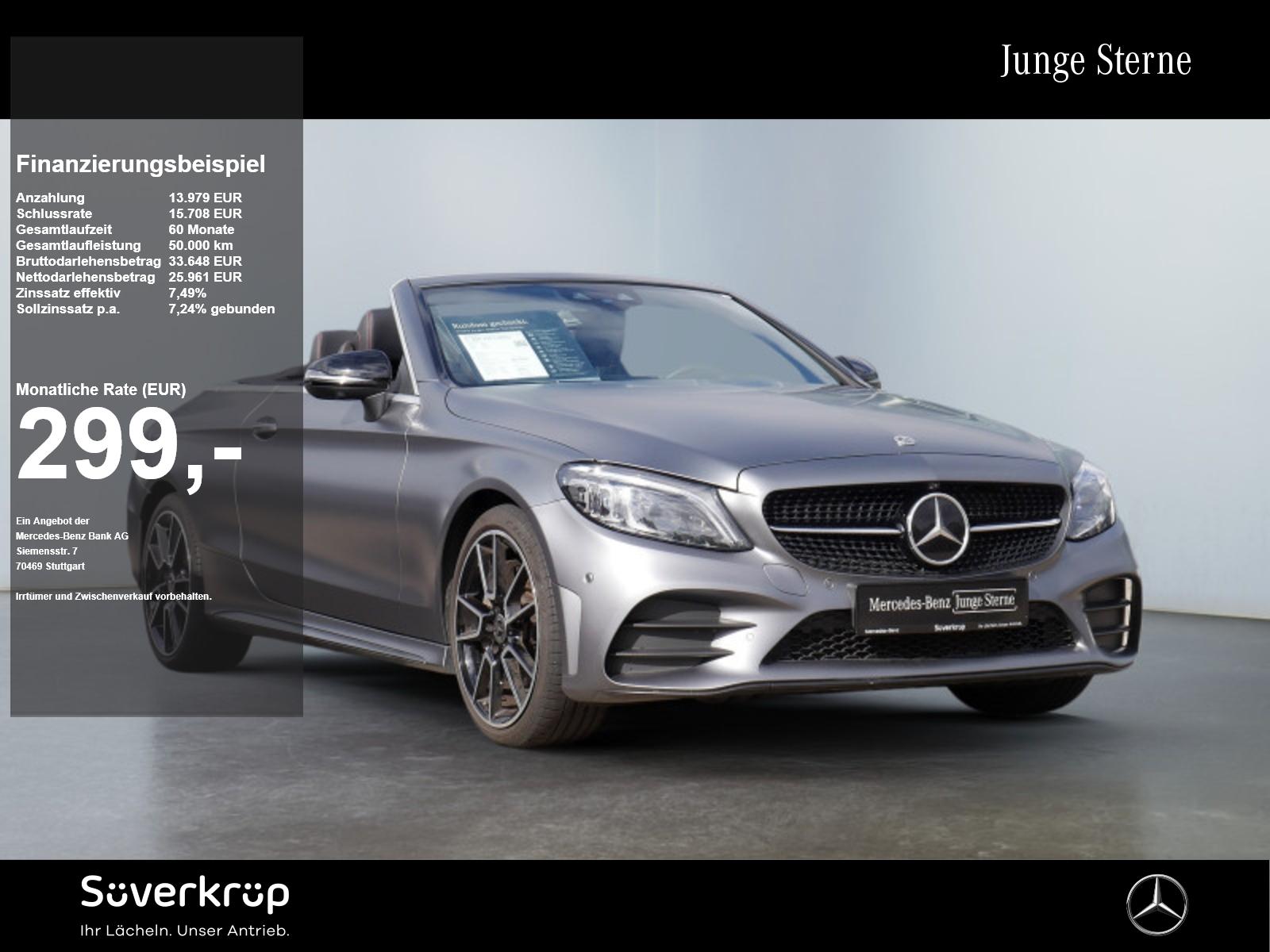 Mercedes-Benz C 400 4M Cabrio AMG NIGHT COMAND MEMO MULTI 360