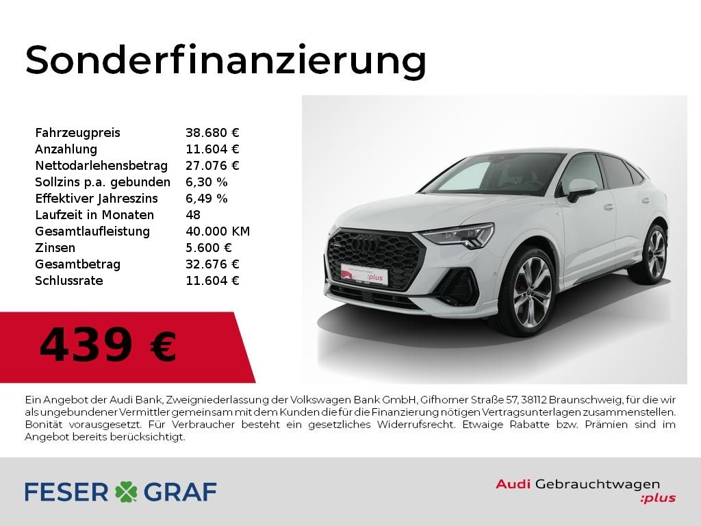 Audi Q3 Sportback 45 TFSI qu S Line Int Dynamikp,Matr foto 1