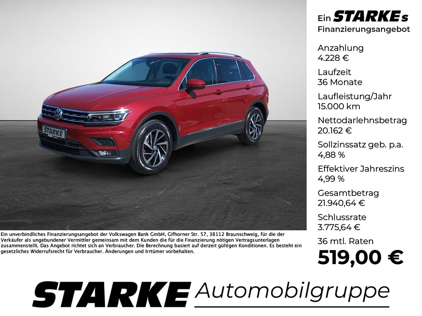 Volkswagen Tiguan 2.0 TDI DSG Join  HeadUp Panodach AHK Nav