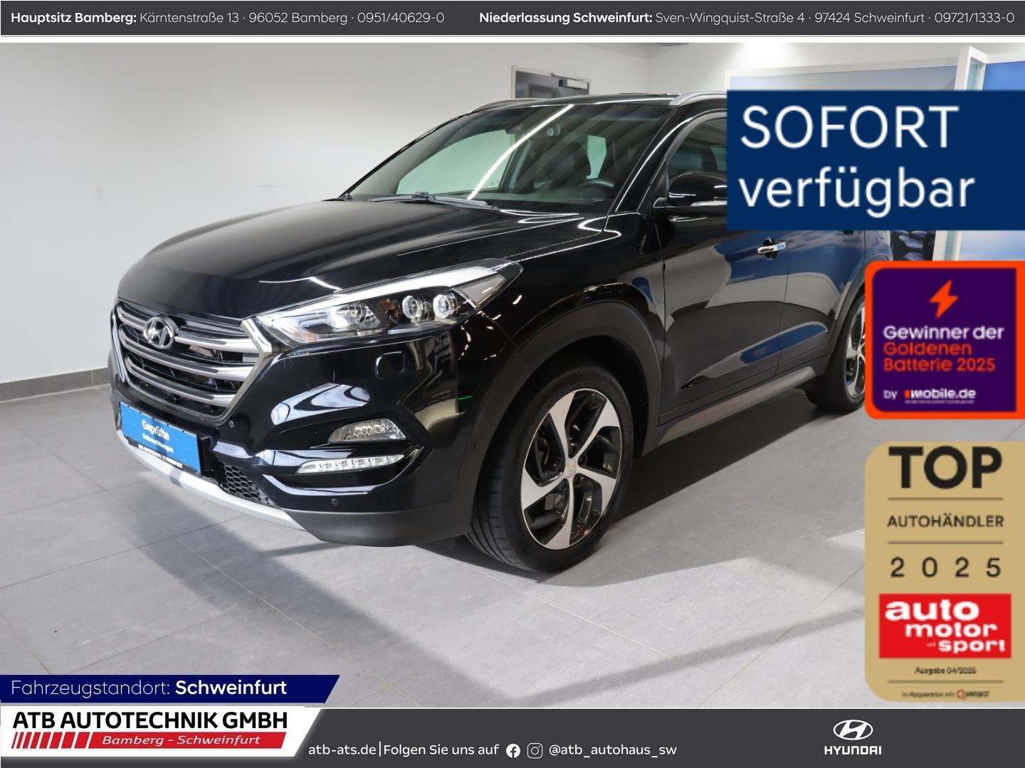 Hyundai Tucson Premium 1.6 T-GDi 4WD DCT Navi Leder Klim