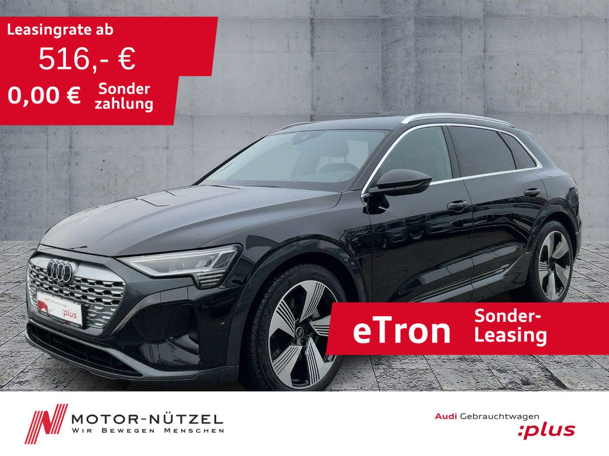 Audi Q8 e-tron 55 QU ADVANCED MATRIX+NAVI+HuD+AHK+21"