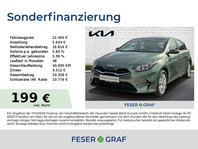 Kia Ceed 1.5T 140 VISION NAVI Klima