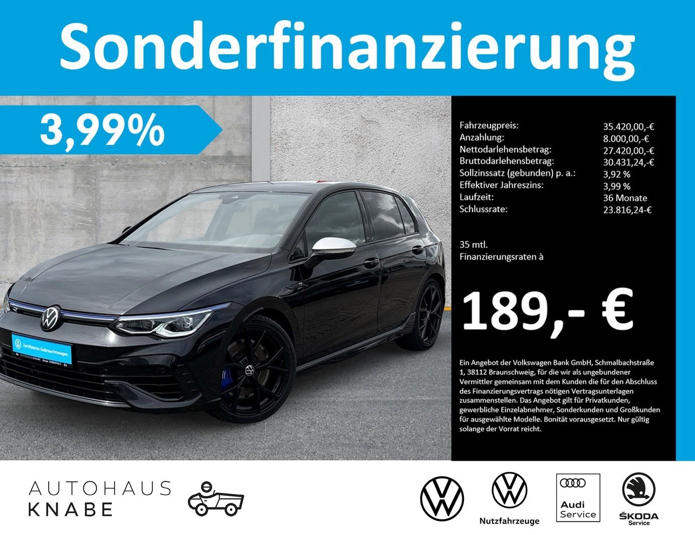 Volkswagen Golf VIII R MATRIX LEDER HARMAN DCC 19"