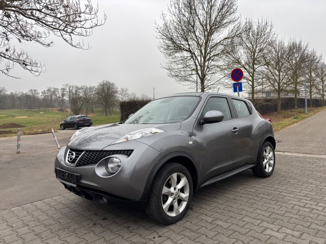 Nissan Juke 1.6 Visia Plus AHK Klima TÜV 8-fach bereift