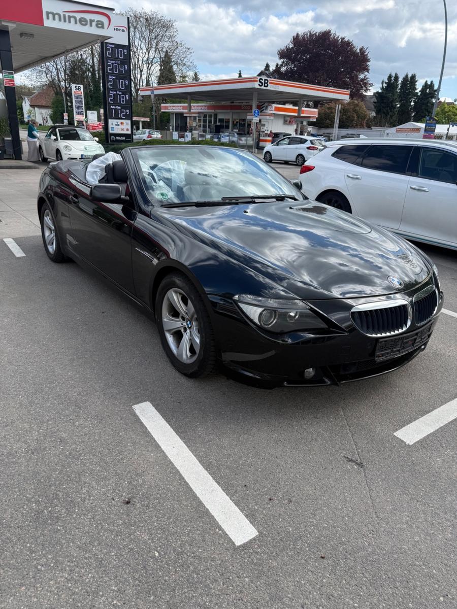 BMW 630i Cabrio Automatik Navi Vollleder