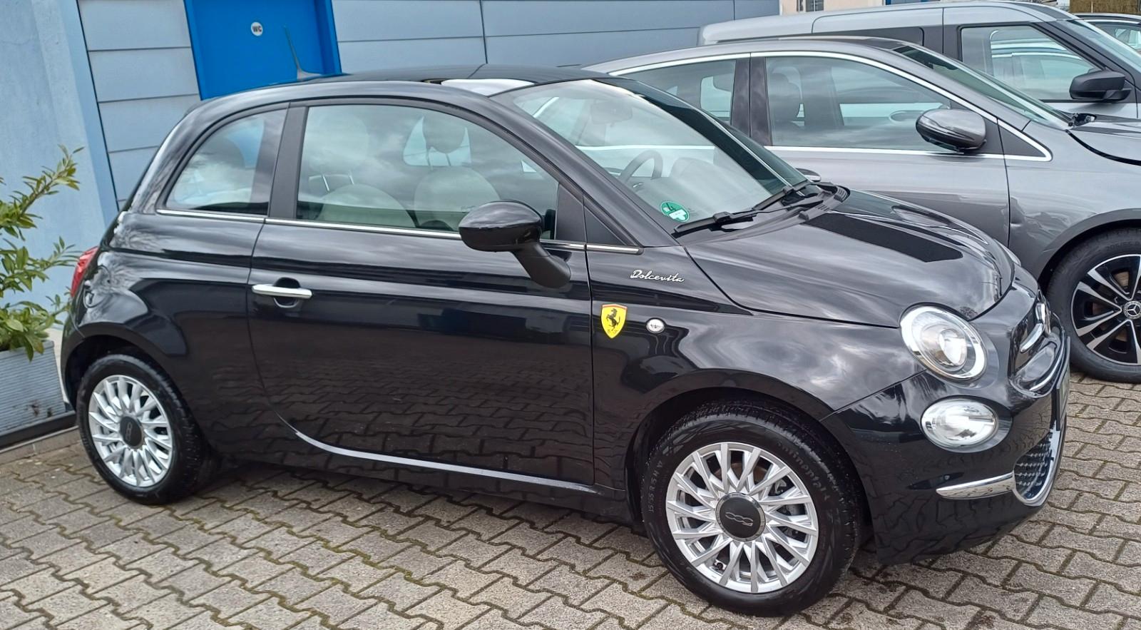 Fiat 500 Dolcevita Hybrid-Klima-Navi-Leder-Alu-Panora