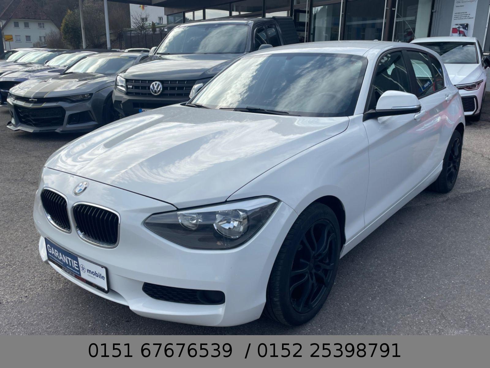 BMW 116i 1 Limousine 5-trg. TÜV Garantie PDC Klima
