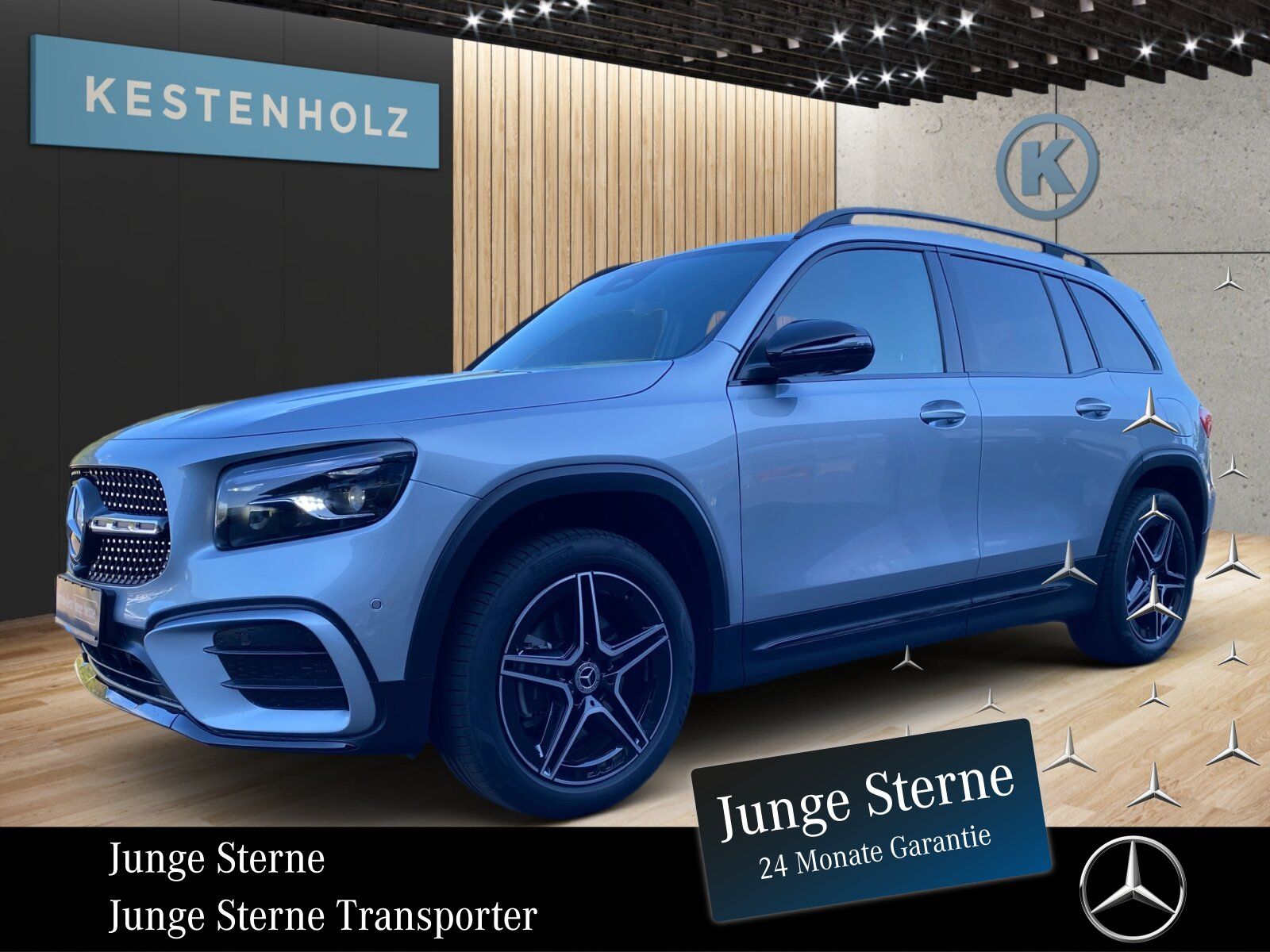Mercedes-Benz GLB 200 *AMG*NIGHT*AHK*MBEAM*360°KAM*BURM*TEMP*