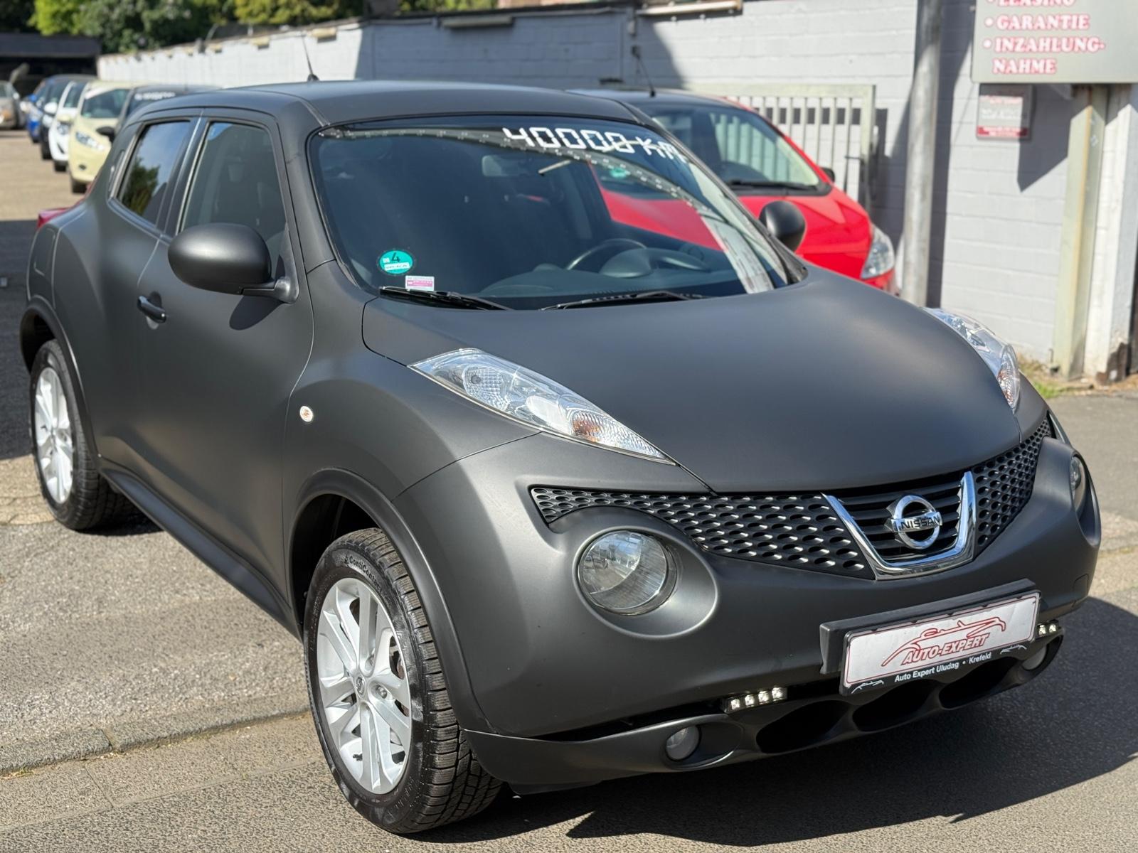 Nissan Juke Pure Black 1.6 AUS 1.HAND+SCHECKHETF+NAVI
