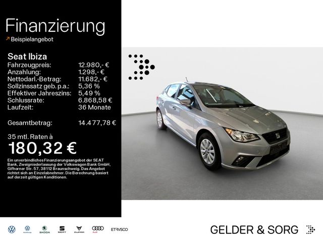 SEAT Ibiza 1.0 MPI Style Klima*Einparkhilfe*Navi