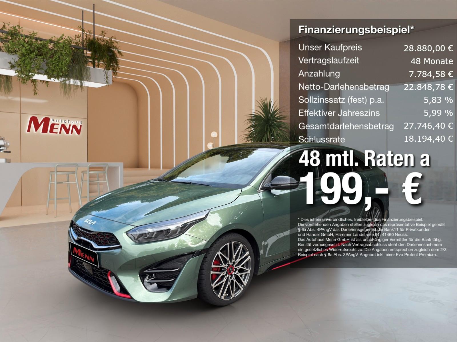 Kia ProCeed 1.6T DCT7 GT Navi Memory Kamera Glasdach
