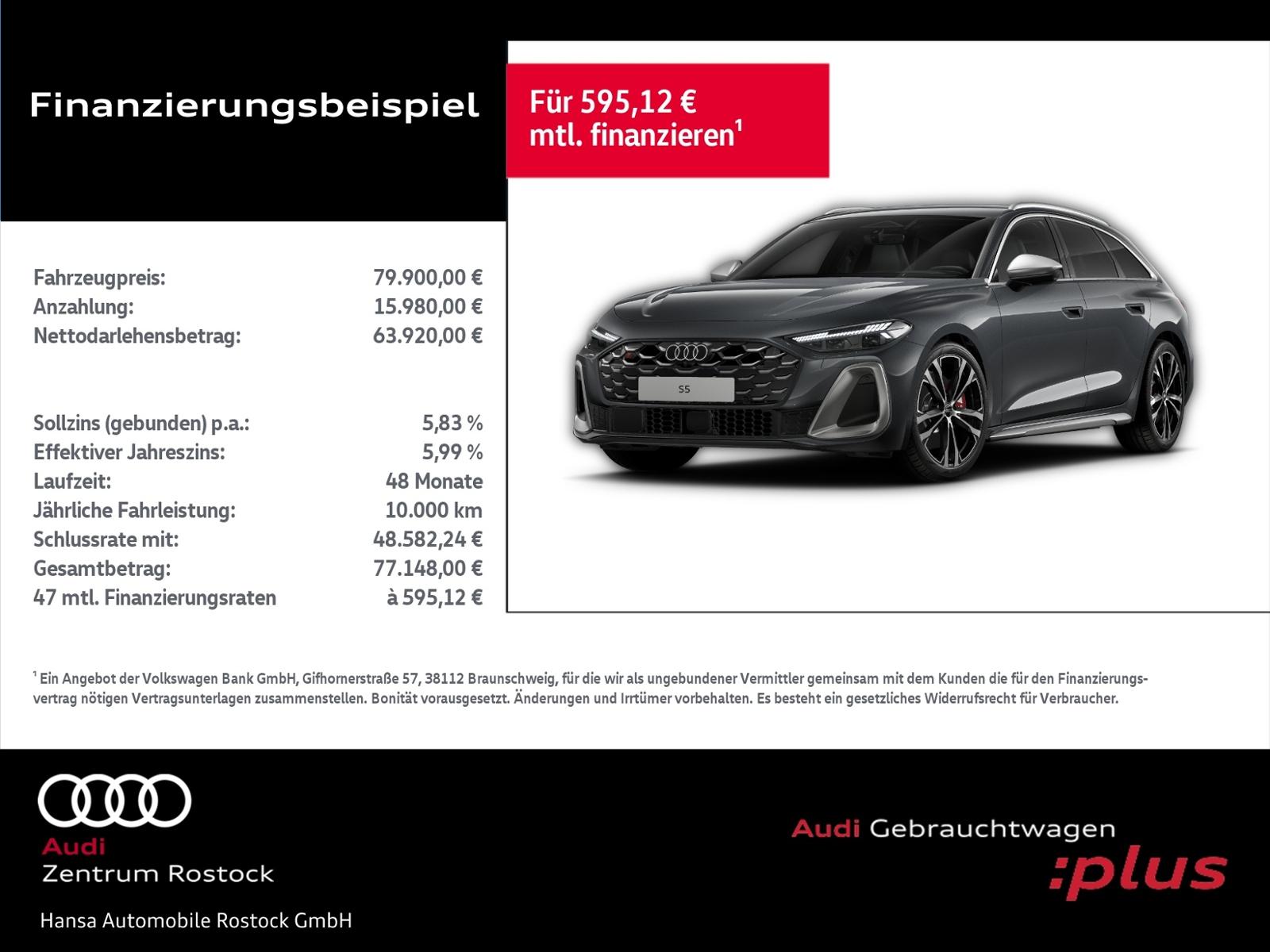 Audi S5 Avant TFSI quattro 270 kW+B&O 3D+Tech Pro+MMI