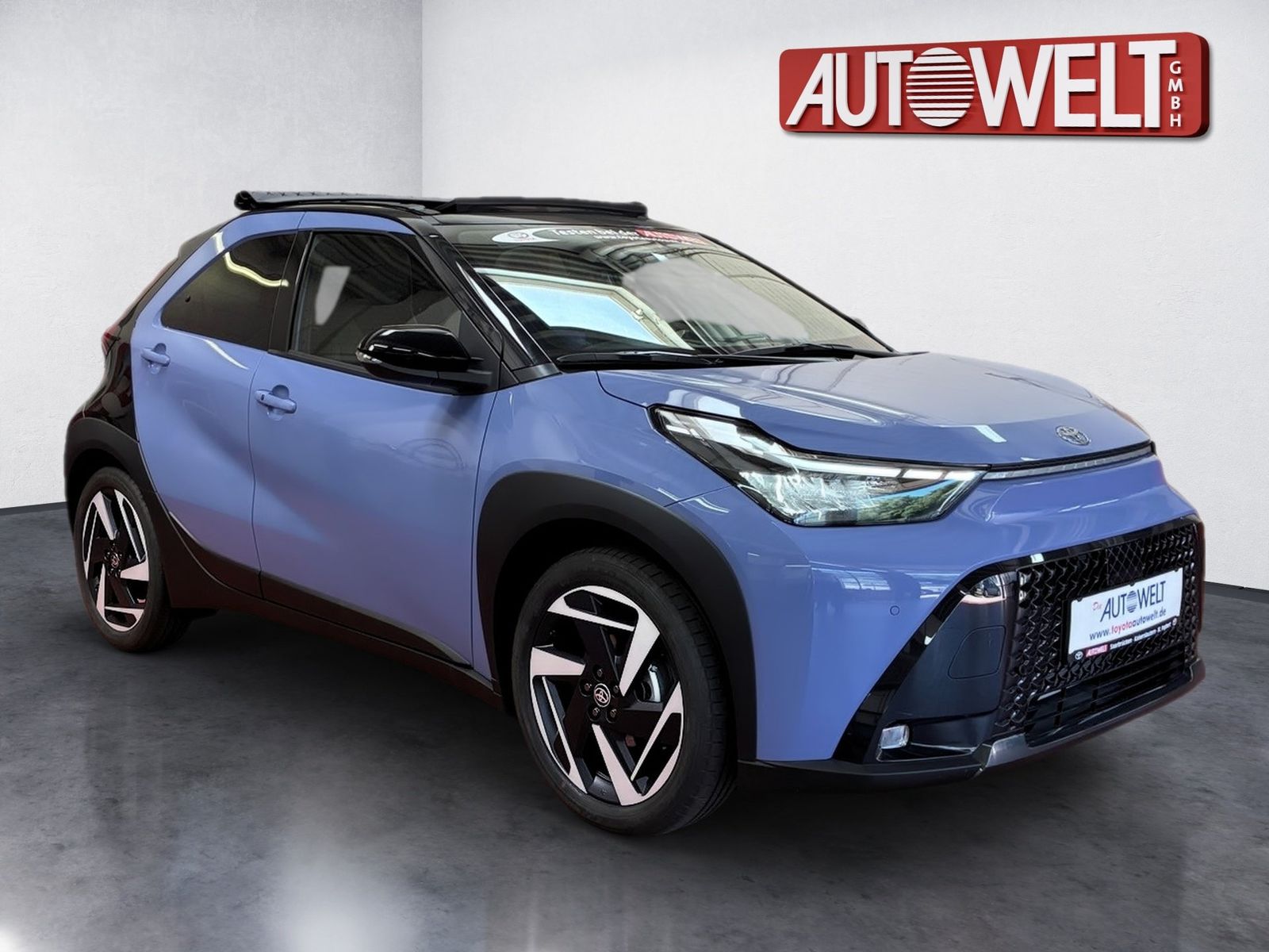 Fahrzeugabbildung Toyota Aygo X Lounge Hybrid Premium Canvas Faltdach +JB
