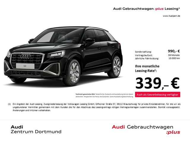 Audi Q2 35 S LINE NAVI+ AHK SPORTSITZE LM17 