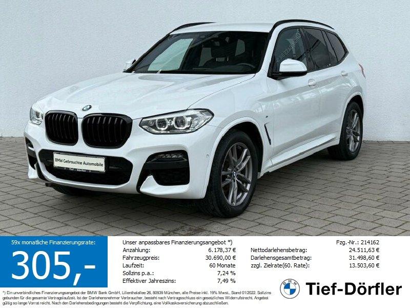 BMW X3 xDrive20d SAG M Sport LED+/HiFi/CAM/DAB/AMBI