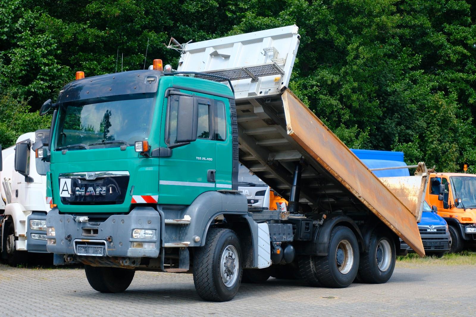 MAN TGS 26.400 BB 6x6 Allrad-MEILLER-Bordmatik,AHK