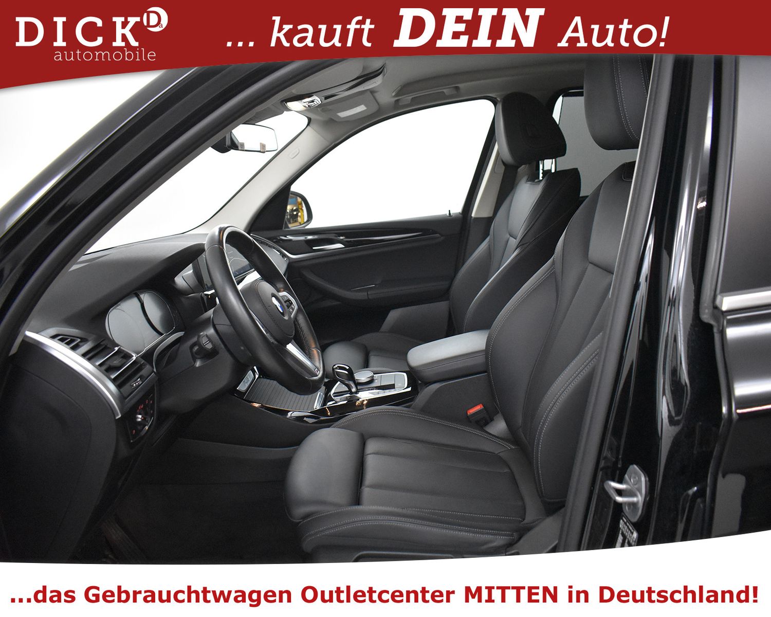 BMW X3 xDr 20d Aut Sport LEDER+PROF+AHK+KAM+SHZ+M19" - Image 14