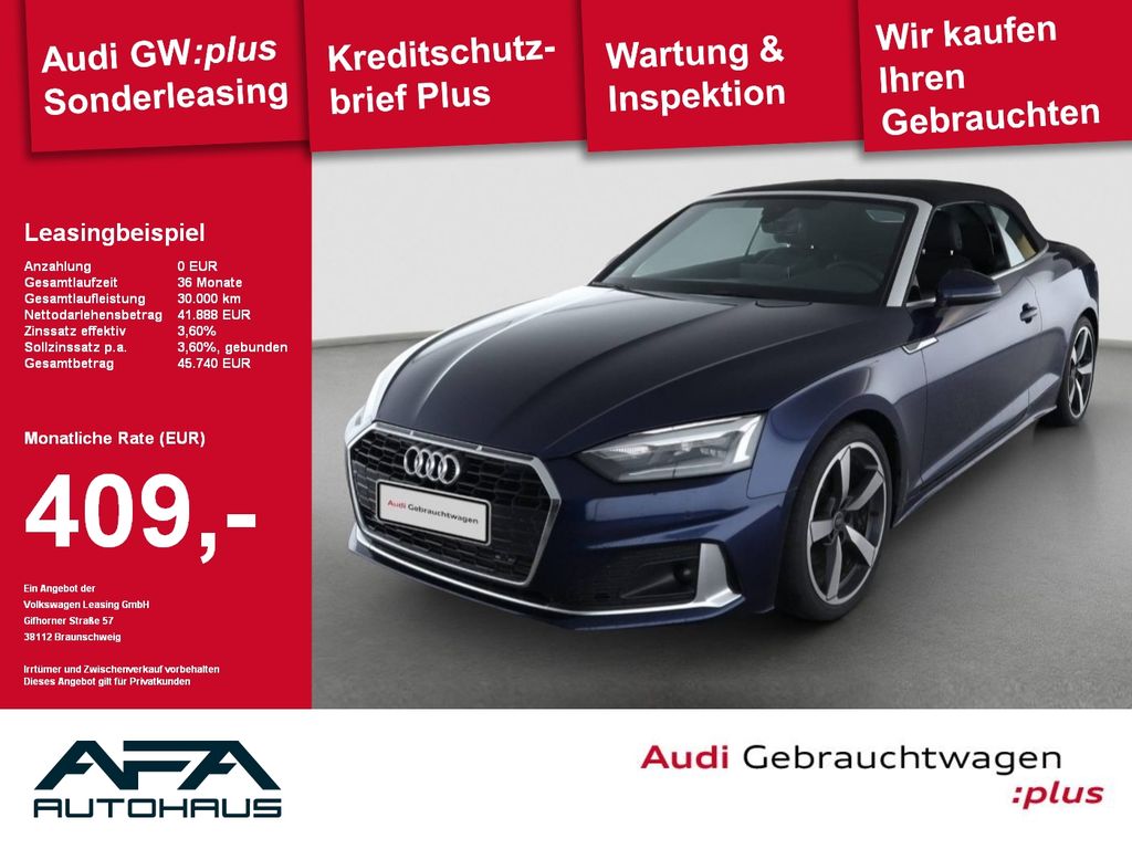 Audi A5 Cabriolet 35 TFSI advanced S-tronic AHK*NAVI+