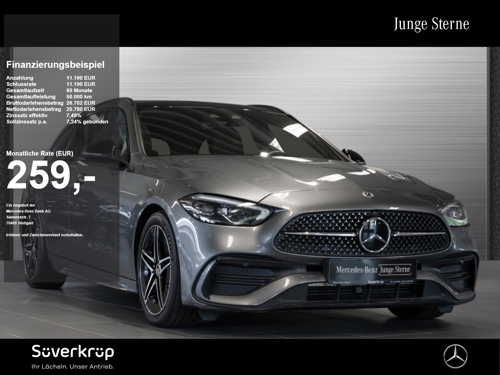 Mercedes-Benz C 200 d T // AMG NIGHT AHK DISTR KAMERA PANO