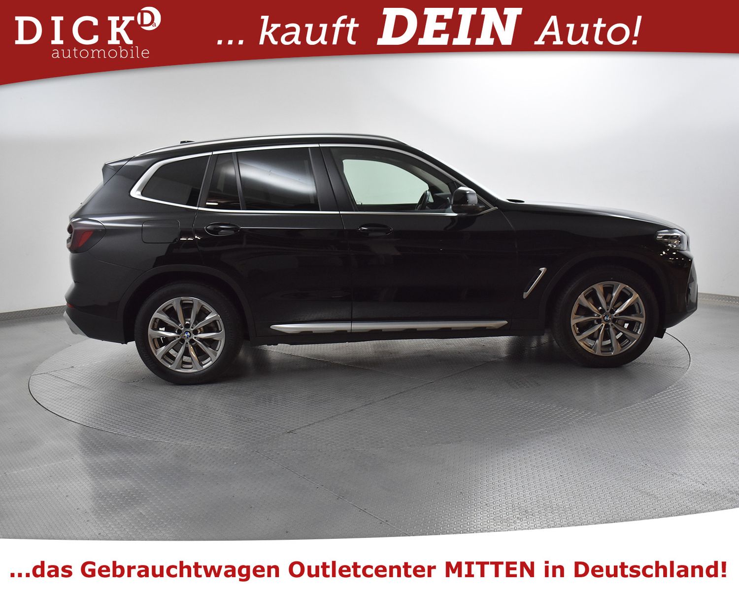 BMW X3 xDr 20d Aut Sport LEDER+PROF+AHK+KAM+SHZ+M19" - Image 2