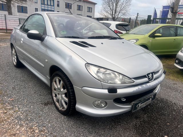 Peugeot 206 CC Platinum 135 Leder Klimaauto. Alu SHZ