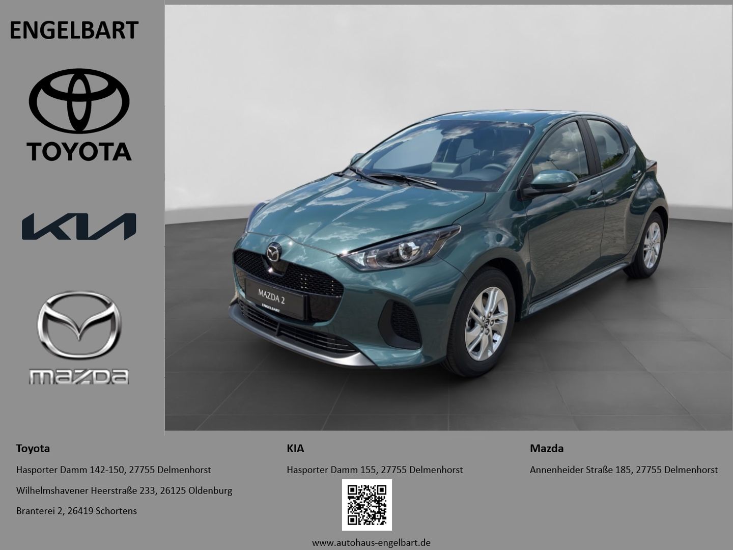 Mazda 2 Hybrid Prime-Line ACC Apple CarPlay Android Au