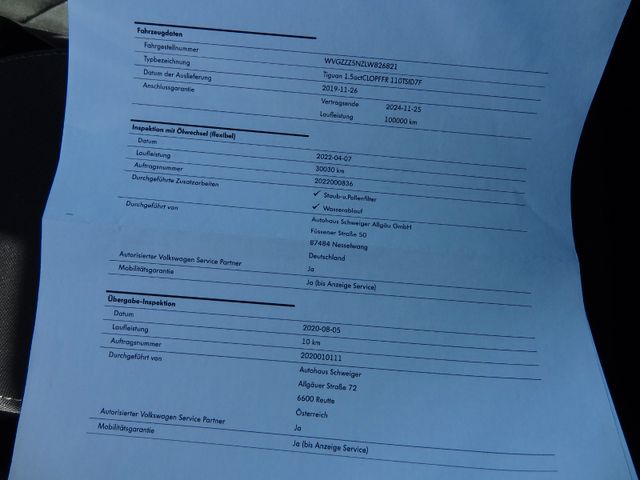 Fahrzeugabbildung Volkswagen Tiguan/R-Line/BlackStyle/Pano/2.Hd/Navi/20Zoll/