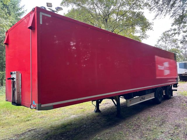 Fliegl BAR LBW 2500 kg/2 axle steering/Dutch trailer