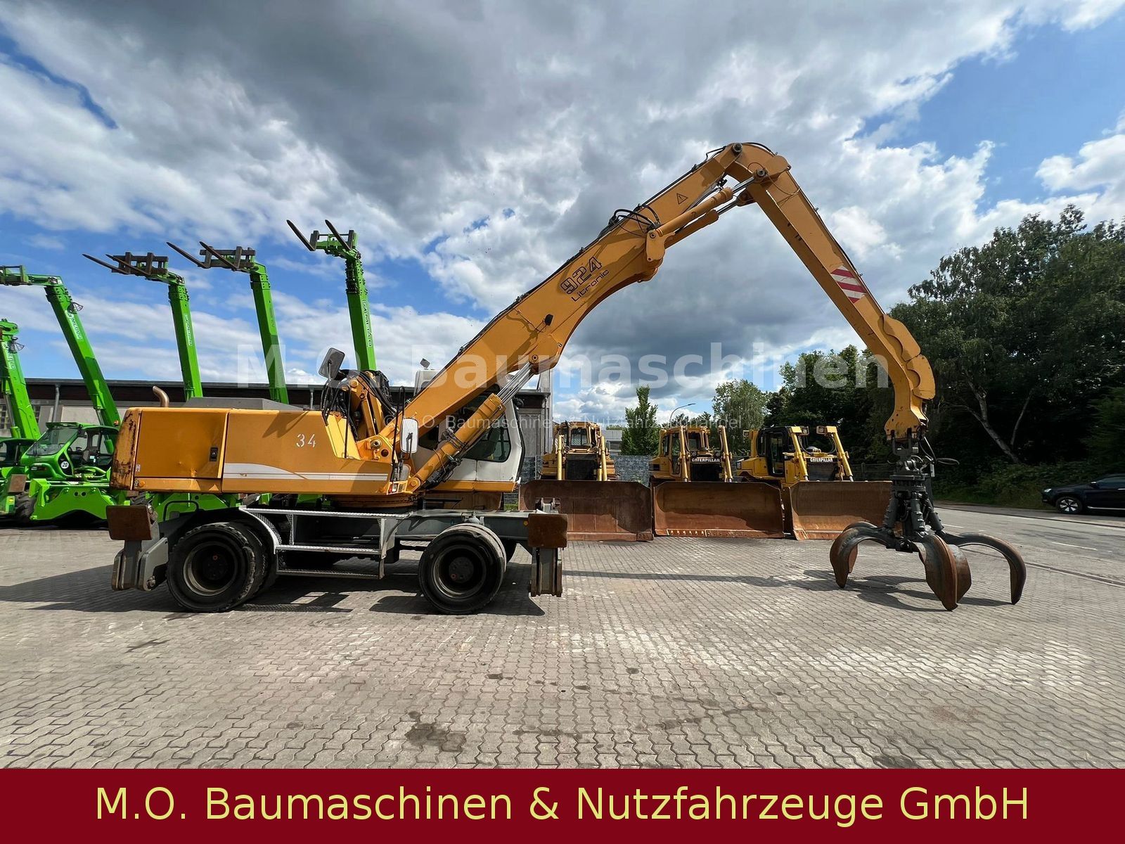 Fahrzeugabbildung Liebherr A 924 Litronic9900 BST/Hochf.Kabine/Magnetanlage